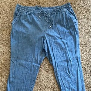 Old Navy Chambray Pants